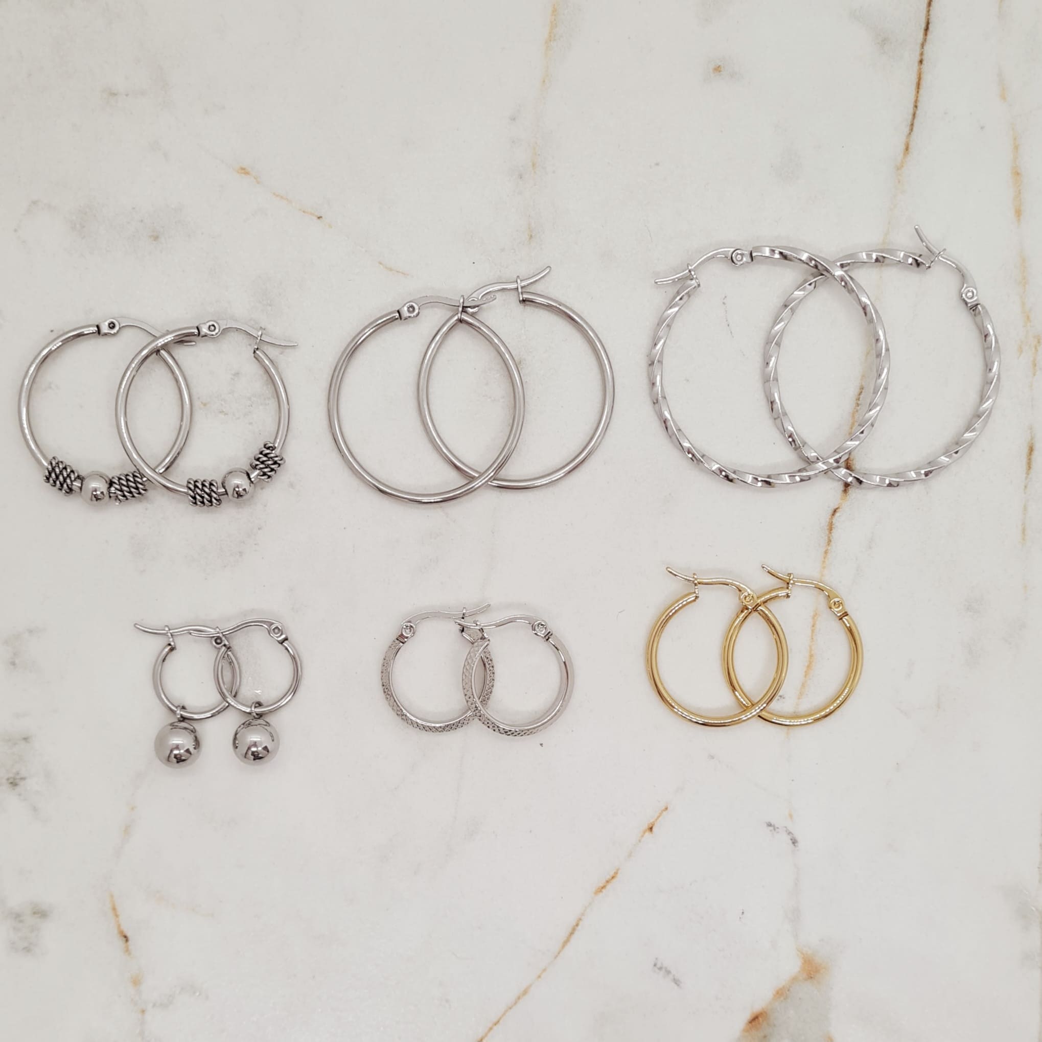 Imagen de producto COMBO DE ARGOLLAS PARAISO