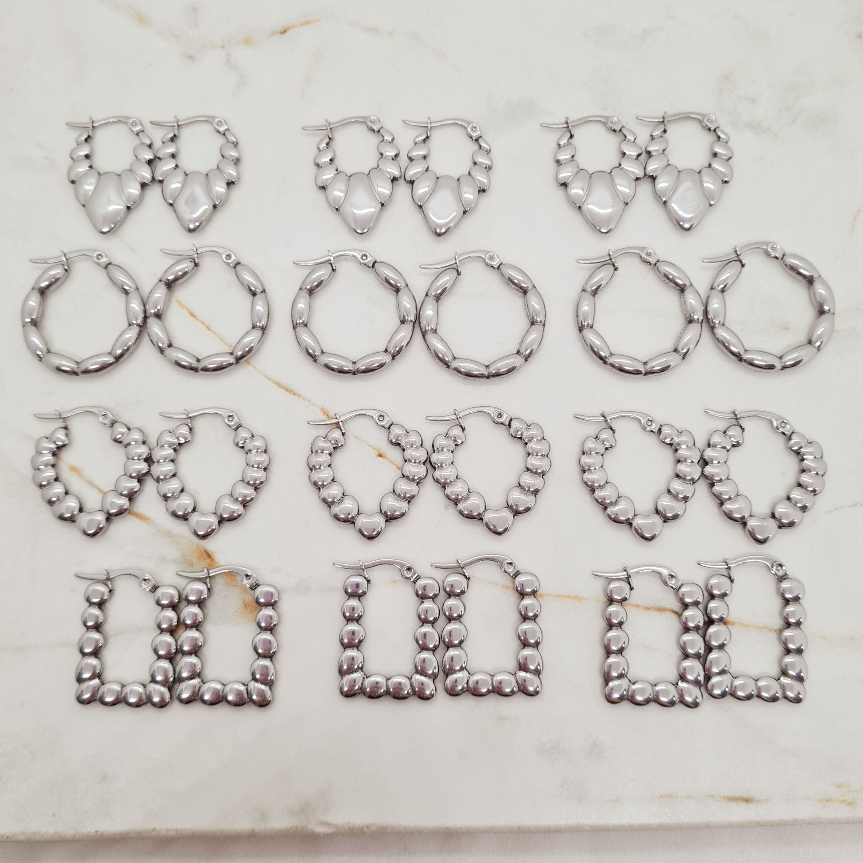Imagen de producto COMBO DE ARGOLLAS MACIZAS - MOD 3