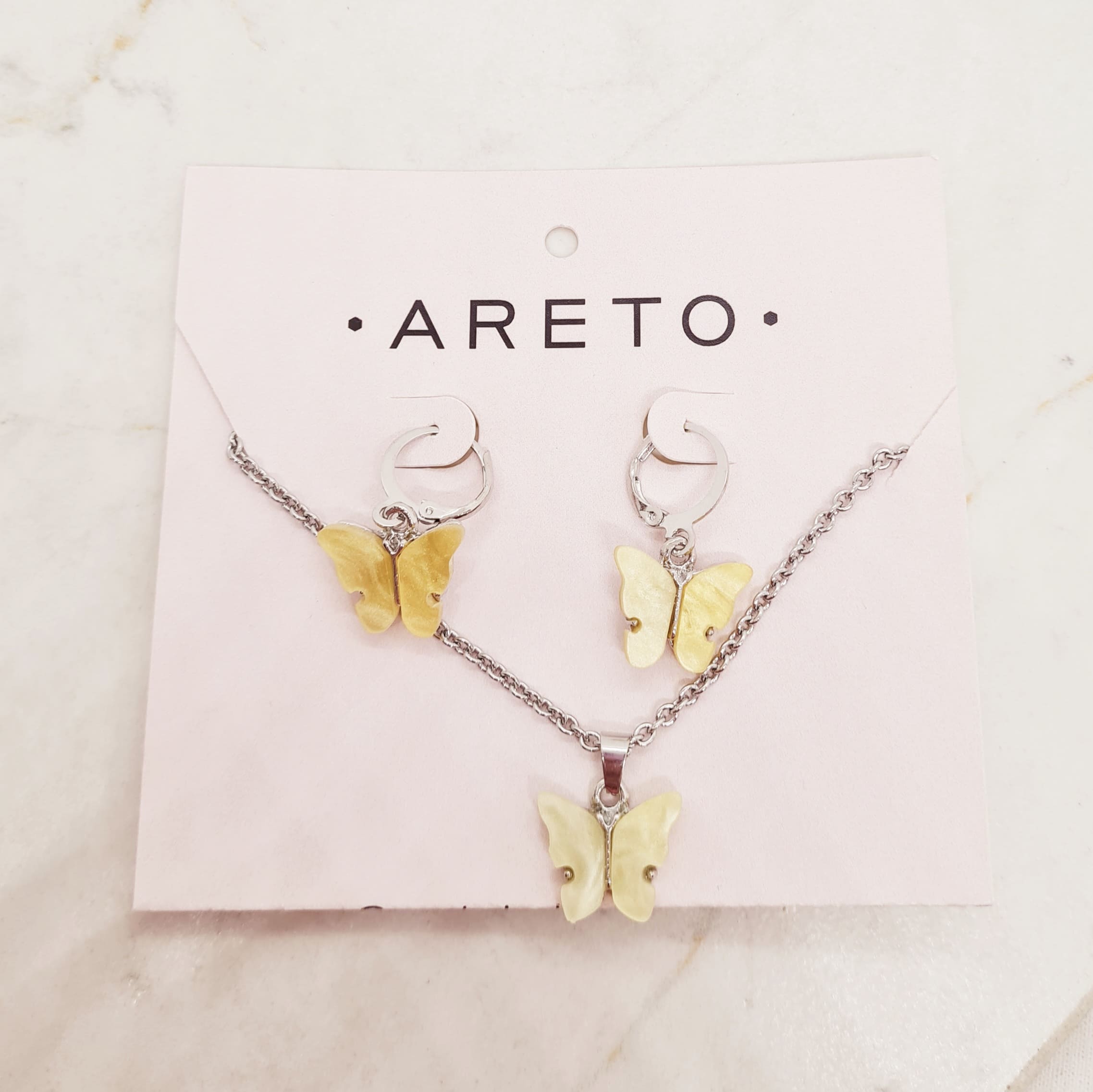 Imagen de producto CONJUNTO MARIPOSA - AMARILLA
