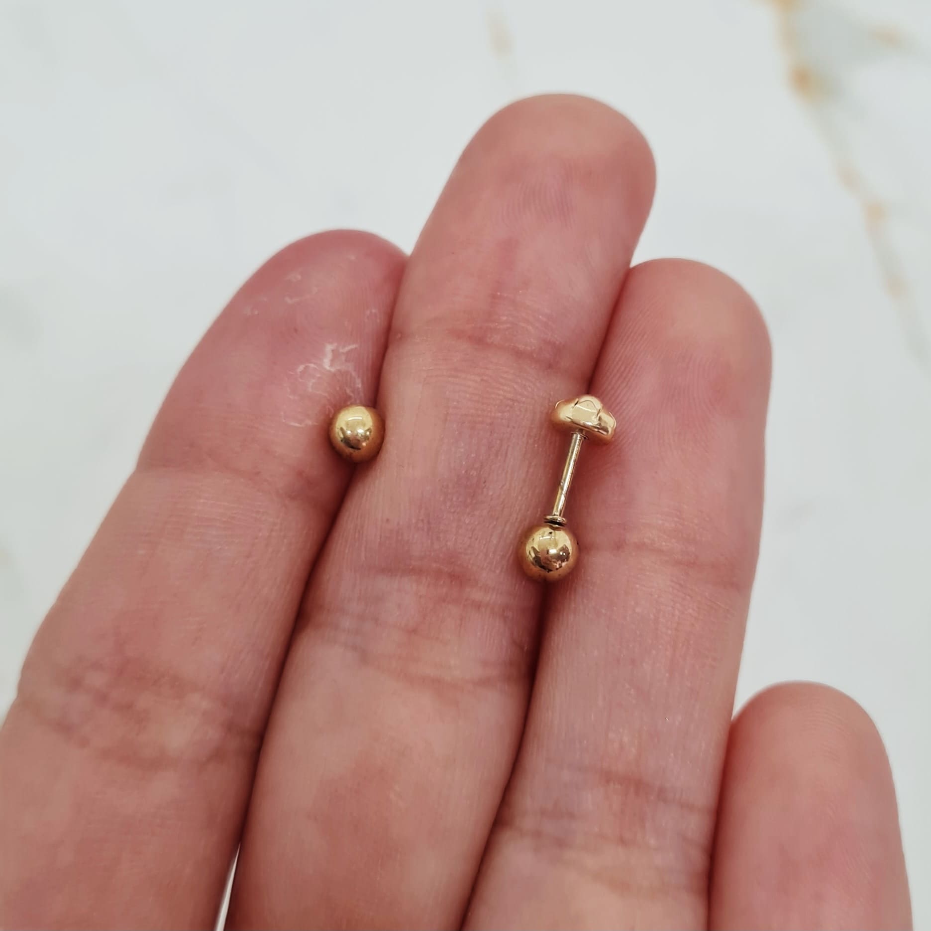 Imagen de producto ABRIDOR ACERO DORADO BOLITA MEDIANA