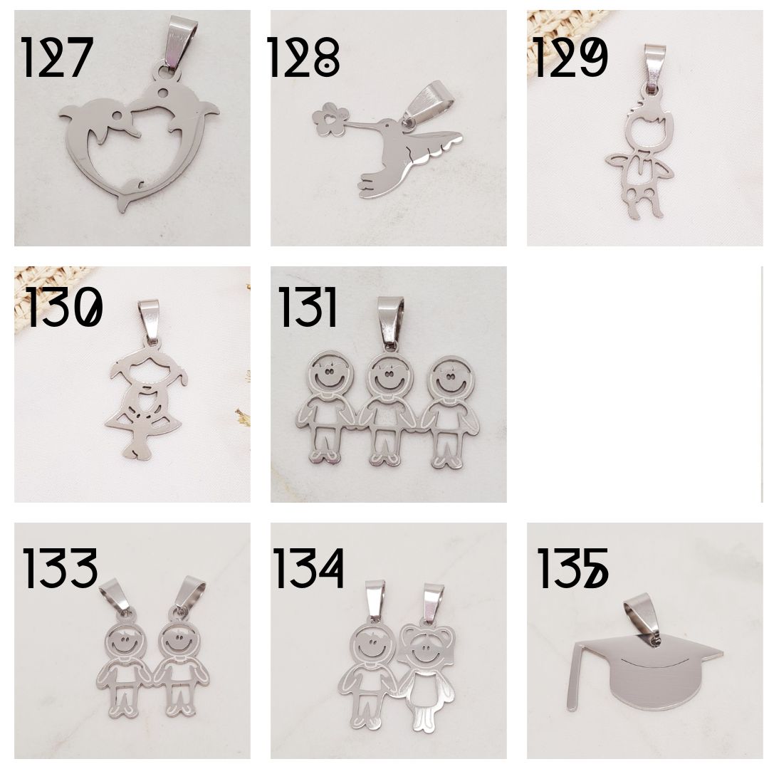 Imagen de producto CONJUNTO CADENA FINA + DIJE