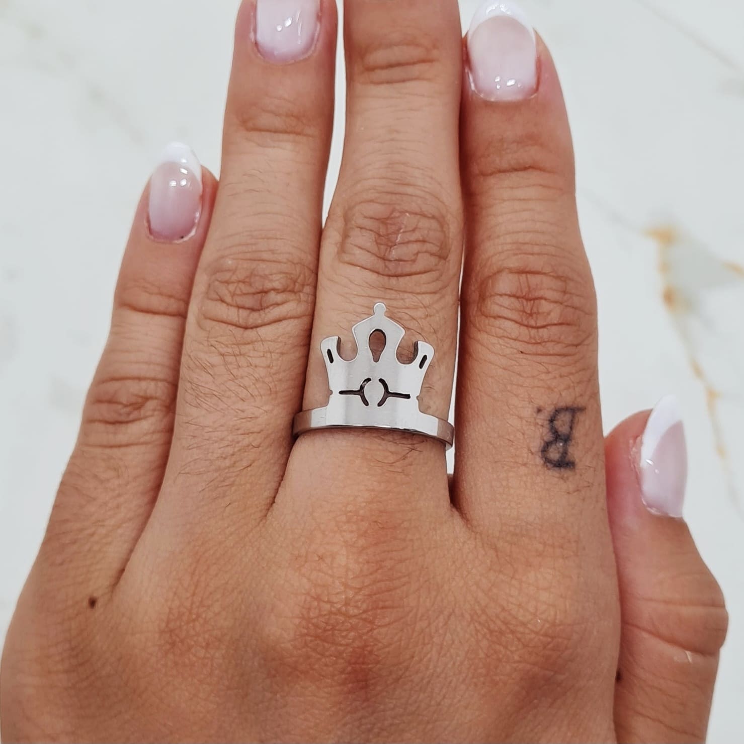 Imagen de producto ANILLO CORONA LISA