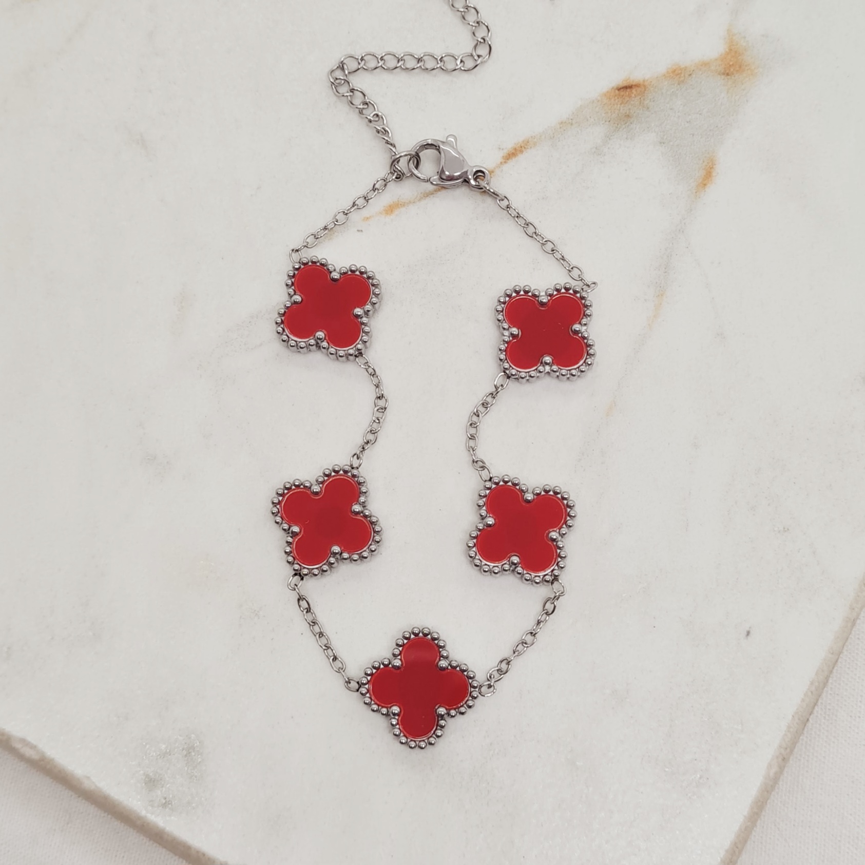 Imagen de producto PULSERA VAN CLEEF - ROJO