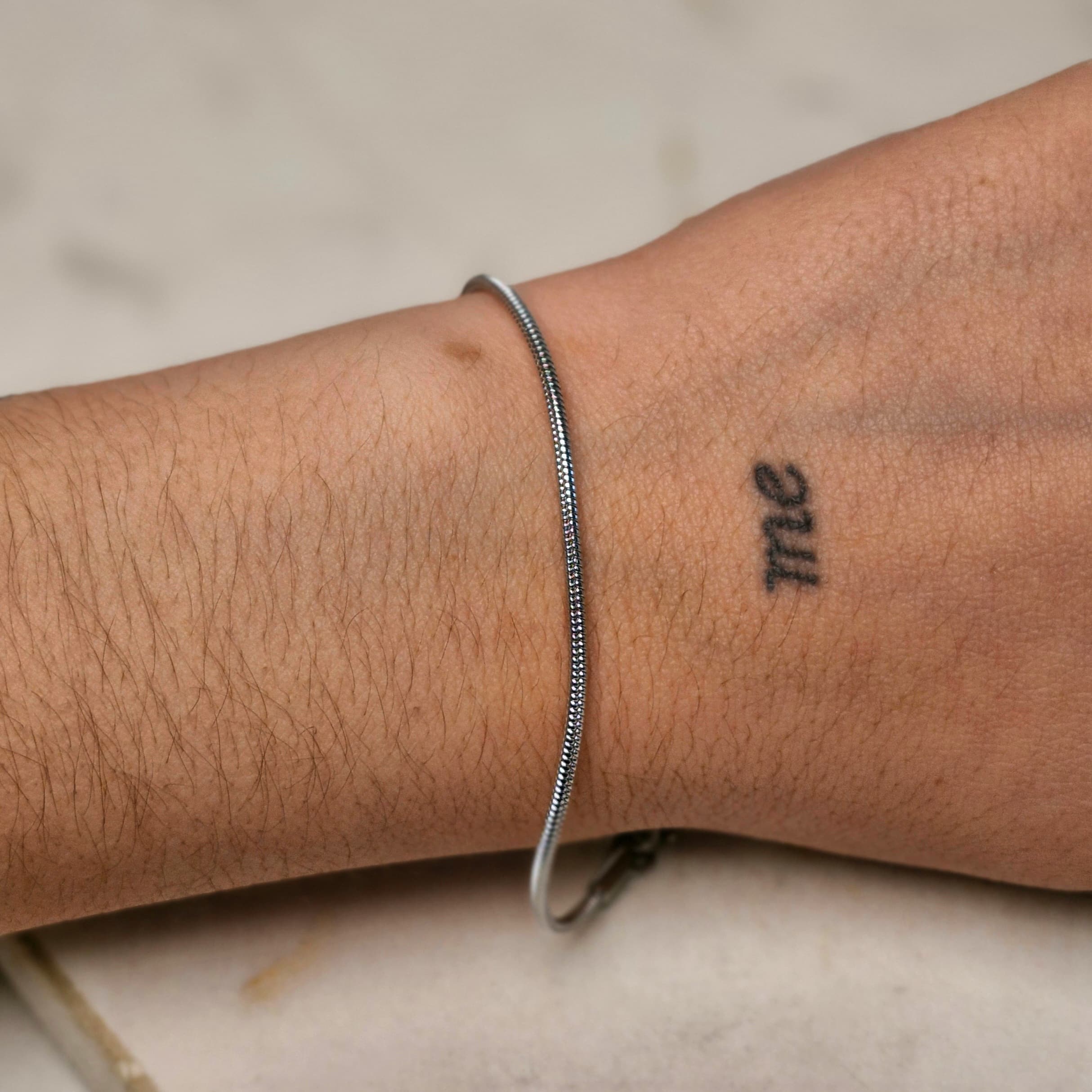 Imagen de producto PULSERA COLITA DE RATA FINA 1.2 mm