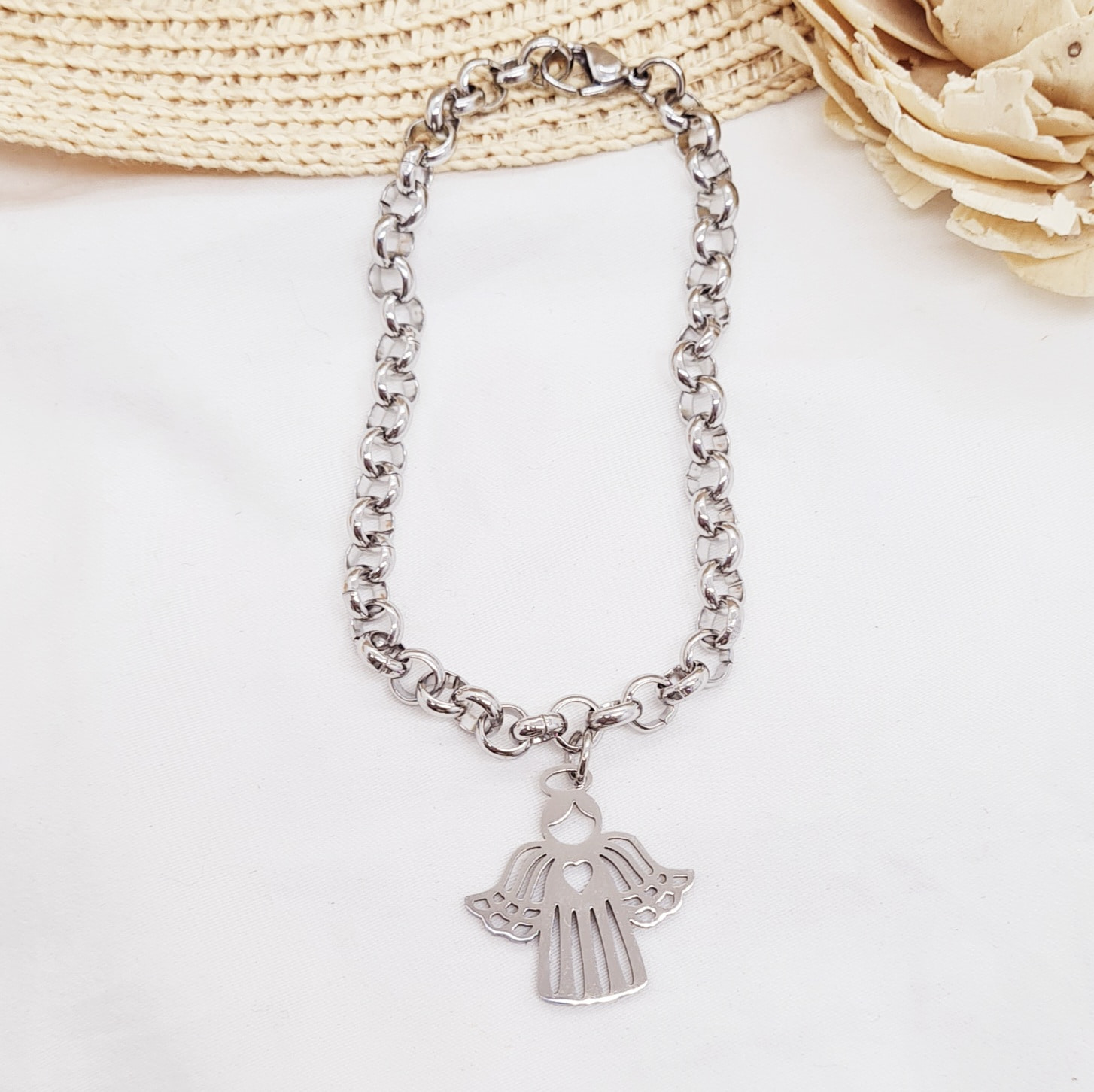 Imagen de producto PULSERA CON DIJE - ANGEL CALADO