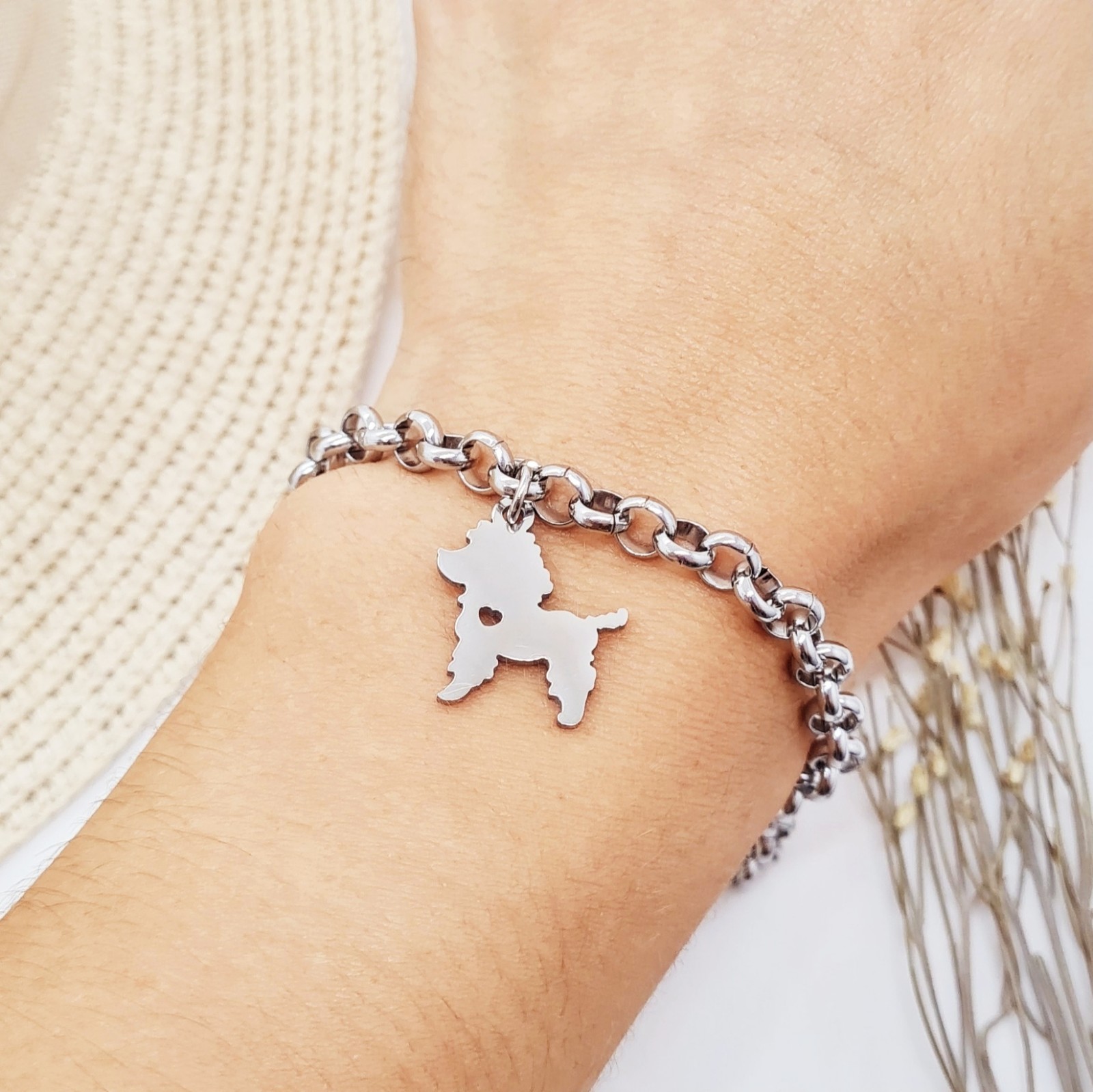 Imagen de producto PULSERA CON DIJE - CANICHE