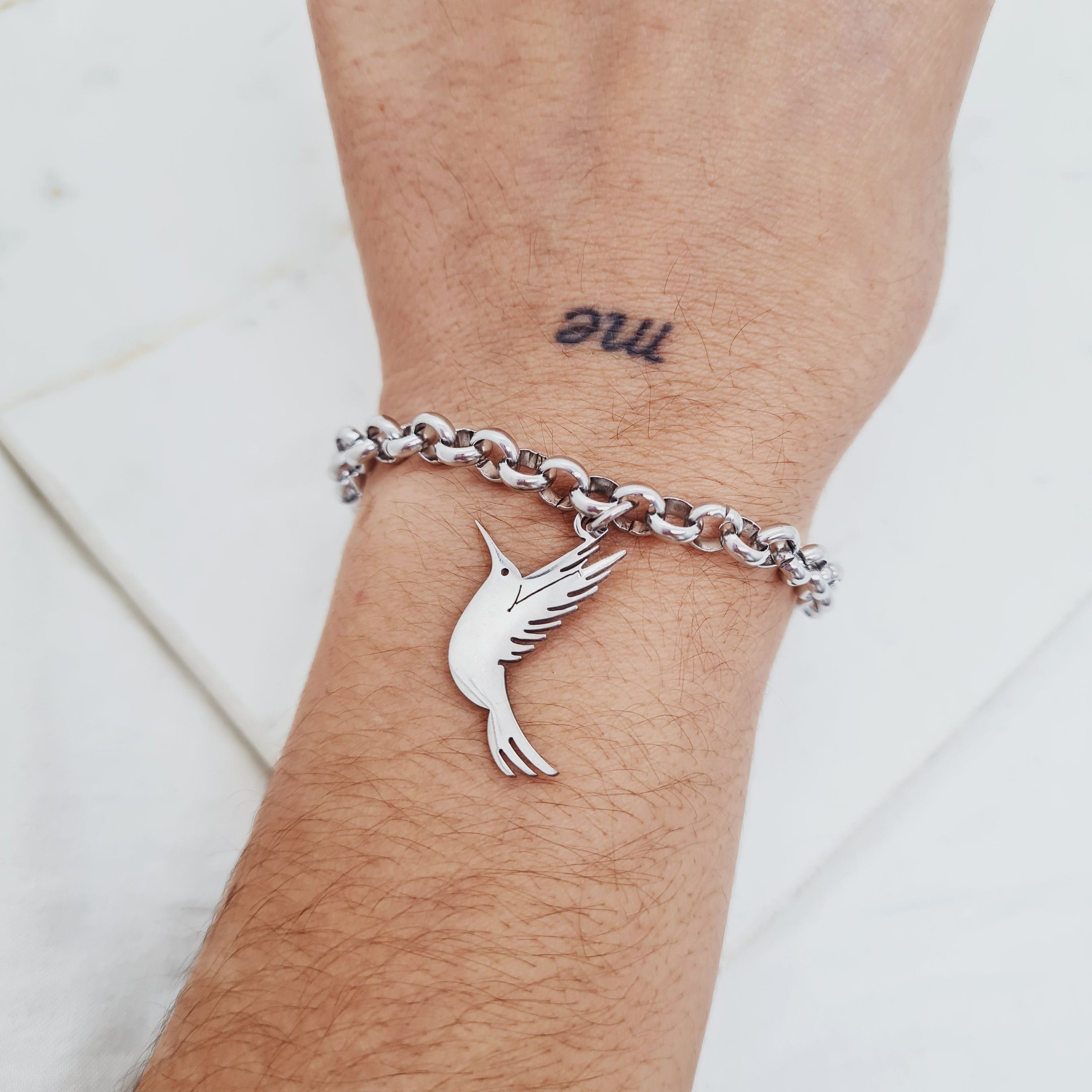 Imagen de producto PULSERA CON DIJE - COLIBRI LISO