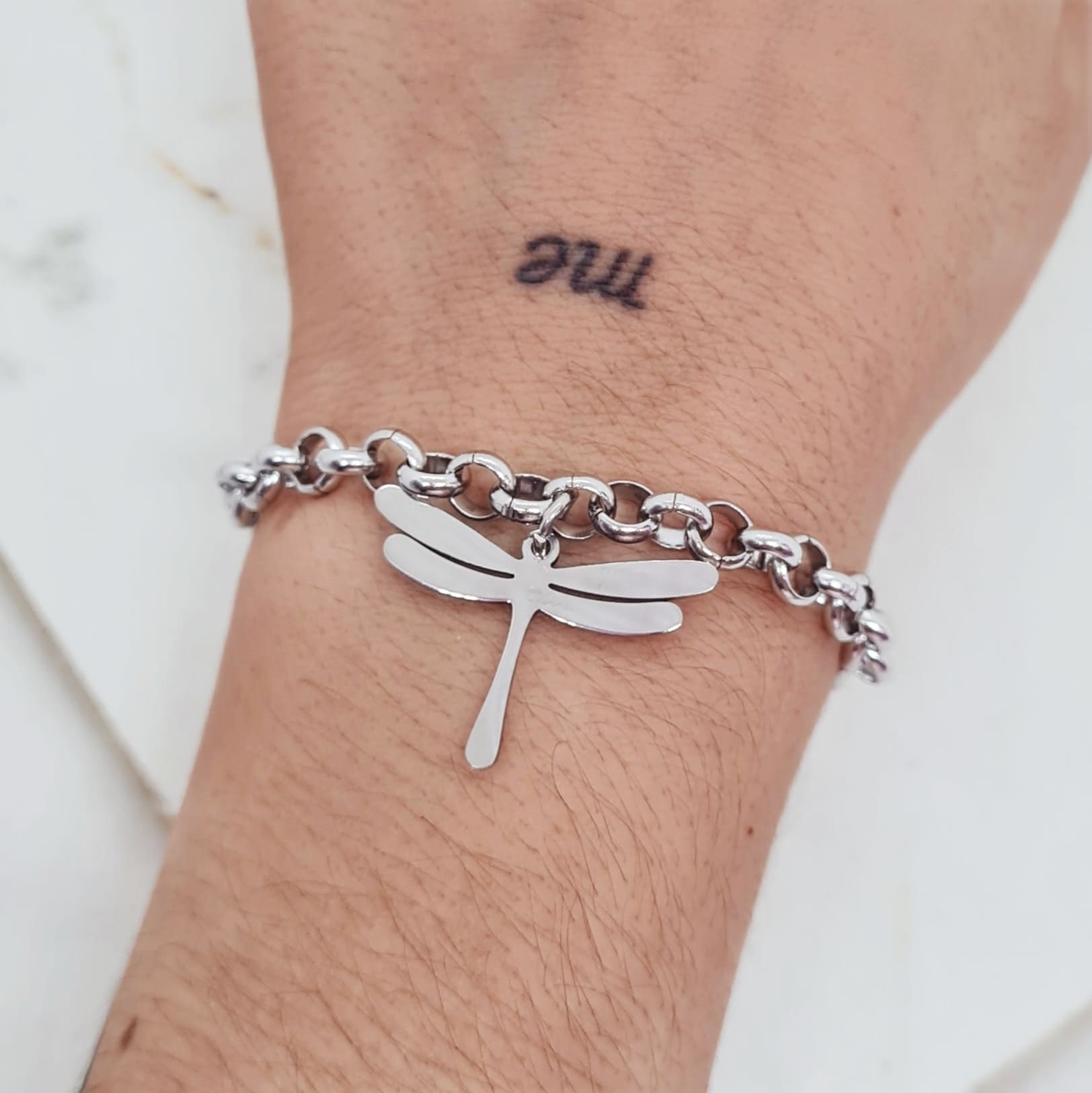 Imagen de producto PULSERA CON DIJE - LIBELULA GRANDE