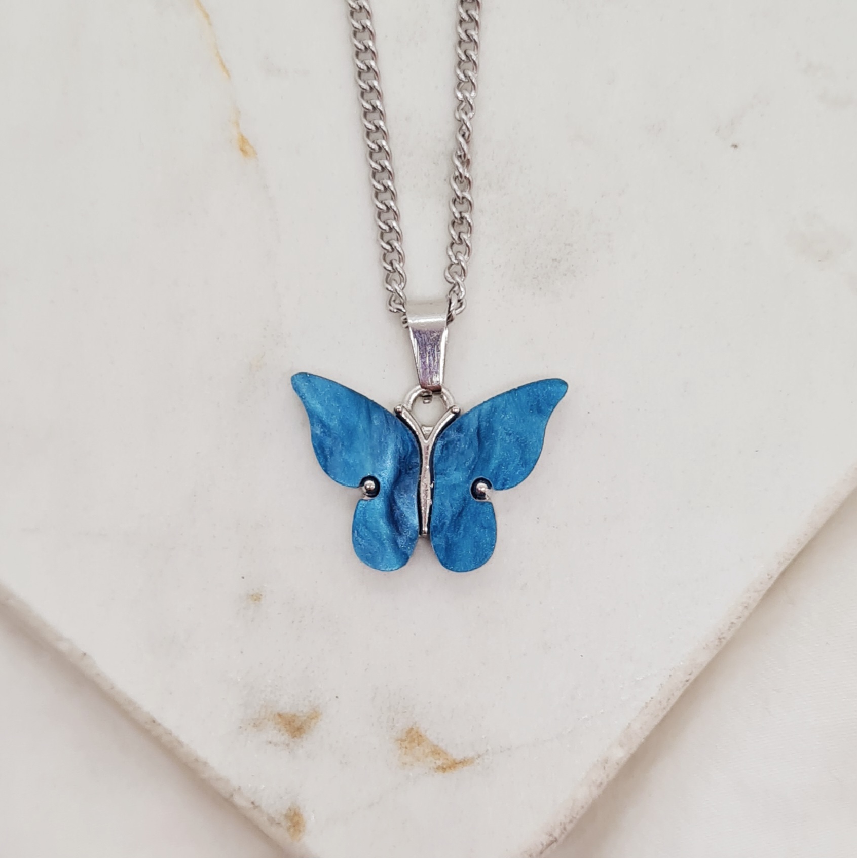 Imagen de producto COLLAR MARIPOSA GRANDE - TURQUESA