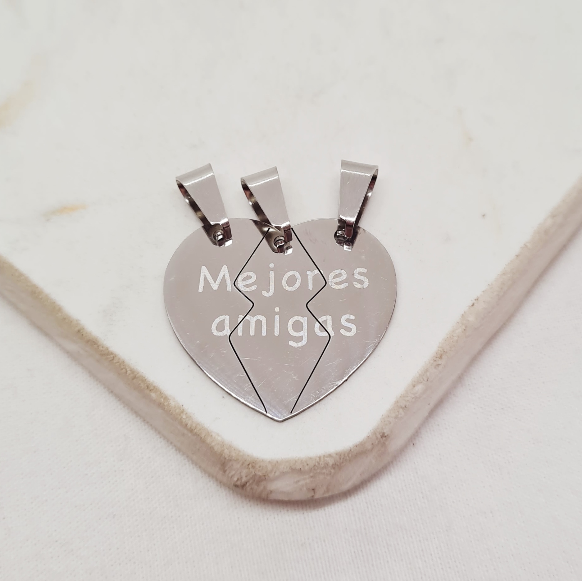 Imagen de producto DIJE PARA PARTIR X3 - MEJORES AMIGAS