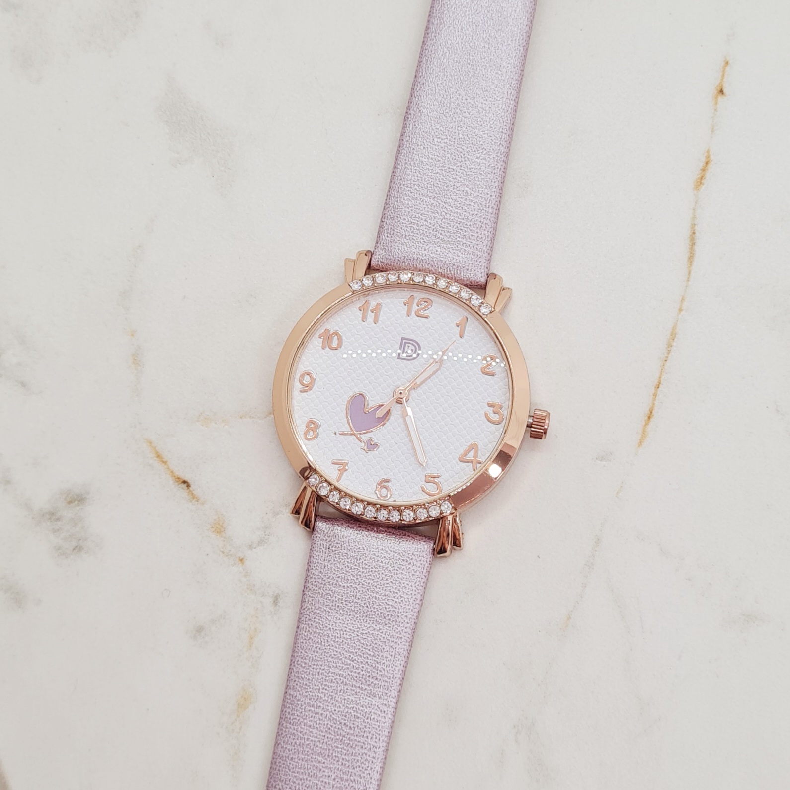 Imagen de producto RELOJ HEART LILA