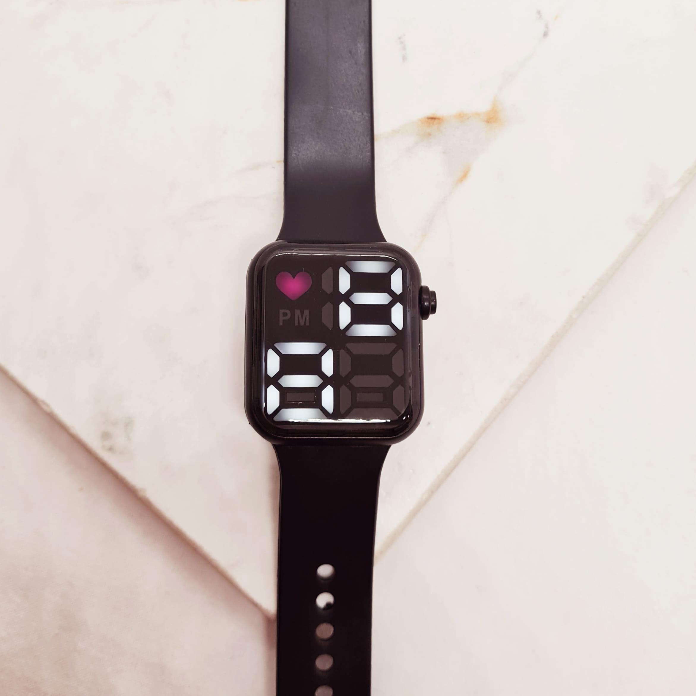 Imagen de producto RELOJ DIGITAL CUADRADO MODELO 2 - NEGRO