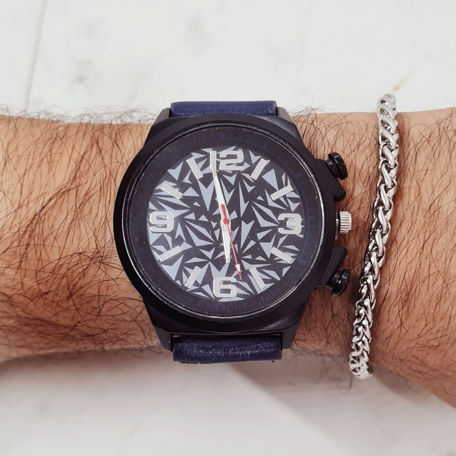 Imagen de producto RELOJ DE HOMBRE MOD 11 - MALLA AZUL