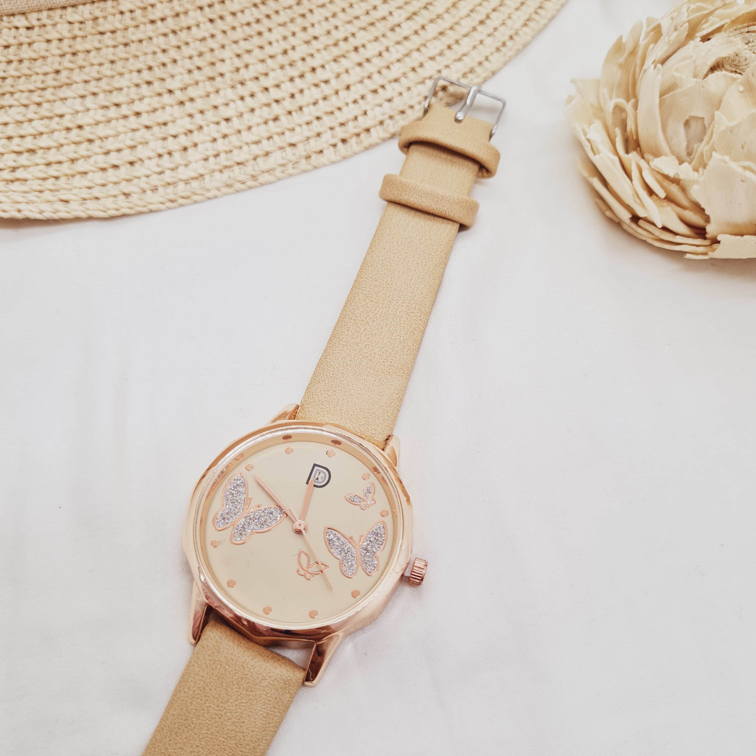 Imagen de producto RELOJ MARIPOSAS NUDE