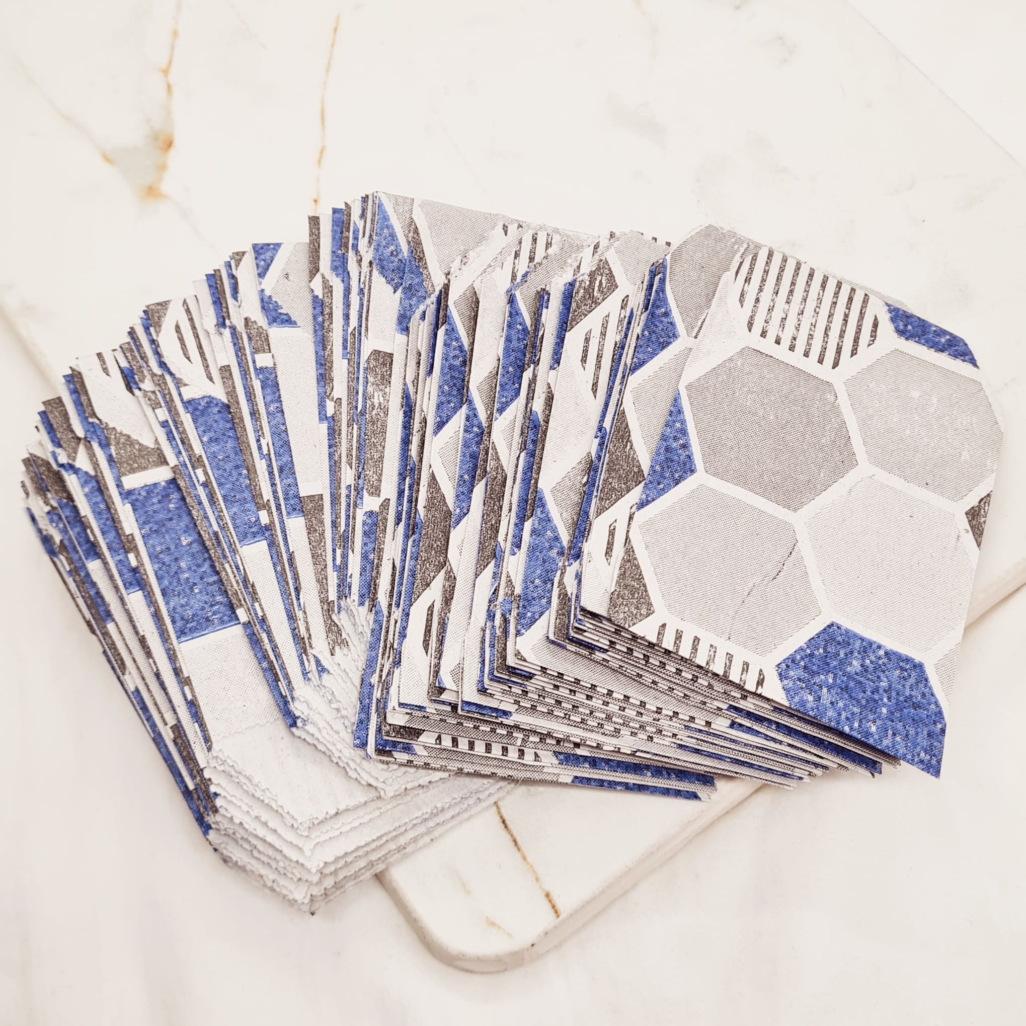 Imagen de producto BOLSAS DE PAPEL X100 UNIDADES - PANAL AZUL